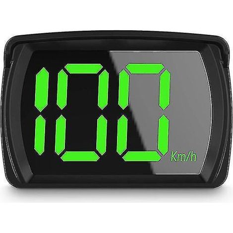 Der neueste digitale Plug-and-Play-GPS-HUD-Tachometer für alle Fahrzeuge mit großer Anzeige von km/h und mph. Autozubehör (1/5)
