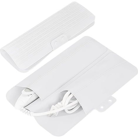 Kindfiber OÜ-Grand Tapis Pochette Résistant à la Chaleur en Silicone pour Boucleur à Cheveux, Vapeur, Sèche-Cheveux, Boucler, Lisser (1/5)