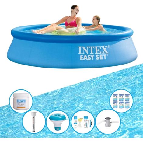 Intex Piscine Easy Set Ronde - 244x61 cm - 8-pièces S22402 (1/5)