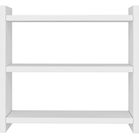 Estantería, librería, estante de pared Shelf Blanco (1/4)
