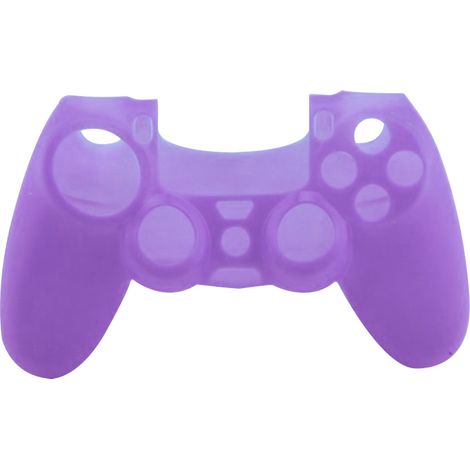 Ensemble de protection pour manette PS4 : coque en silicone souple et capuchons antidérapants pour joysticks, compatible avec les manettes de jeu PlayStation 4. (1/5)