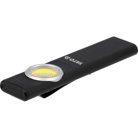 Latarka robocza MINI slim 500lm, 8W, diody LED COB, zasięg do 27m