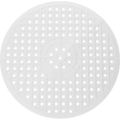 Tapis d'évier de cuisine rond en caoutchouc, tapis de drainage central, tapis de séchage de la vaisselle pour la maison (1/5)