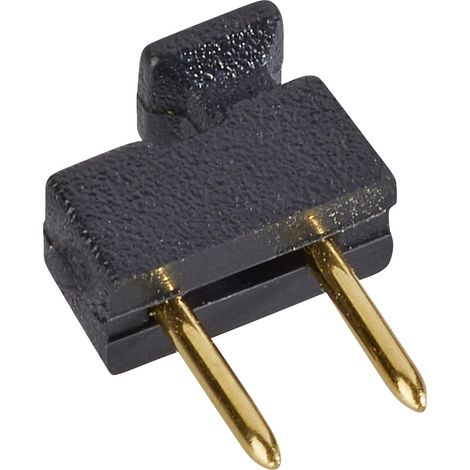 TRU COMPONENTS 161-10-00-0-TC 161-10-00-0-TC Kurzschlussbrücke Rastermaß: 2.54 mm Polzahl je Reihe:2