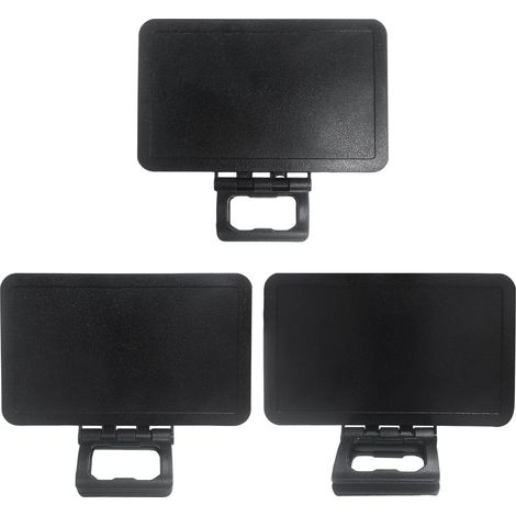 3-teiliges Set: Handy-Sonnenschutz, faltbarer Sonnenschutz, Auto-Handyhalterung, einfache Montage, geeignet für verschiedene Handymodelle.