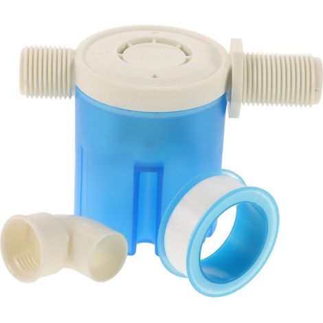 Vanne à flotteur automatique transparente pour la régulation et l'arrivée d'eau du réservoir d'eau et de la piscine (1/5)
