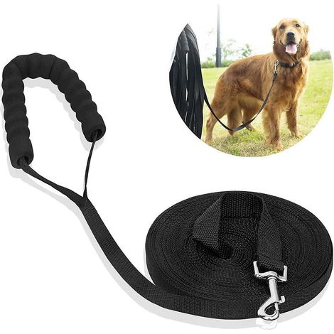 2.5m Longe Pour Chien - Longe Chien Longue Laisse Pour Chien, Laisse De Dressage Pour Chien, Laisse Longue Pour Chien Avec Poigne Pour Chiens De P (1/5)