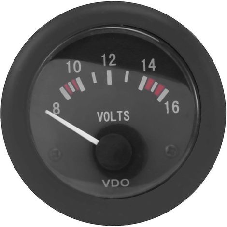 Voltmètre VDO 12 V, voltmètre pour batterie VDO, accessoires pour voltmètre (1/5)