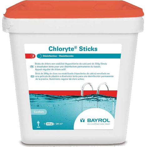 Bayrol Chloryte Sticks - Sticks de chlore non stabilisé 4,5kg