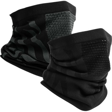 Lot de 2 écharpes tubulaires pour homme - Demi-cagoule - Masque de moto respirant - Cache-cou pour homme - Garde au chaud - Pour le sport, la course, la conduite, le ski (1/5)