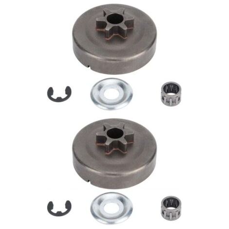 2 pignoni per tamburo frizione per motosega STIHL 017 018 021 023 025 MS170 MS180 MS210 MS230 MS250 1123 640 2003