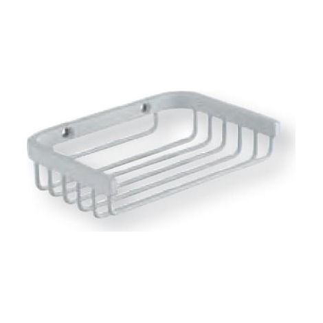 Porte-savon panier mural Grand Hotel 13 cm blanc mat - CRISTINA ONDYNA GH12624 (1/2)