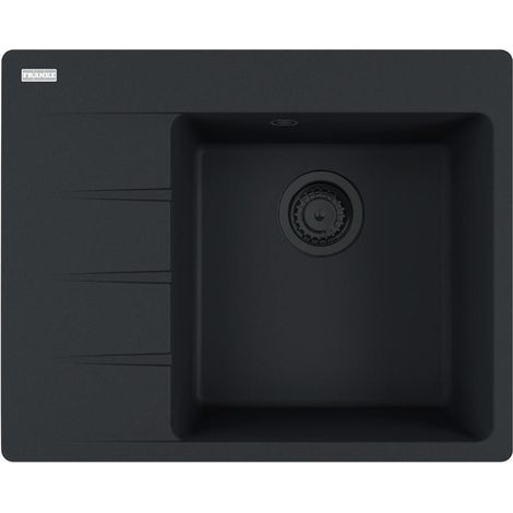 Franke Einbauspüle Centro CNG 611-62 A Fragranit Black Matt - Collection Becken rechts (1/3)