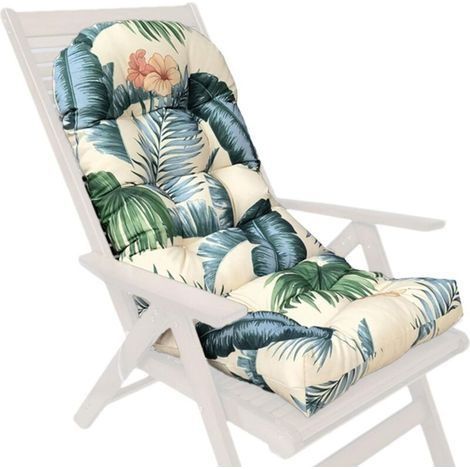 Chaise terrasse, Coussin Chaise à Bascule à Dossier Haut, Chaise d'extérieur imperméables (1/5)