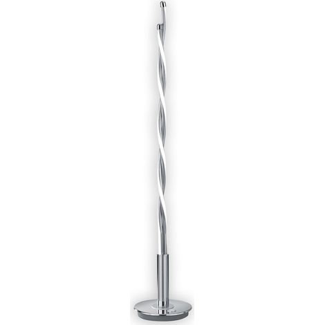 Lampe à Poser LED Design Twist Tactile avec Variateur Métal et Acrylique Hauteur 85 cm - PANGIVO (1/4)