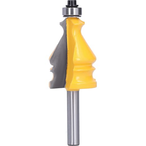 8mm/0.3in Shank Milling Cutter Router Bit Professional Smooth Cutting Tool for Wood Working (1/5)
