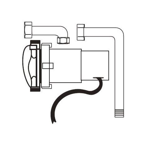 Vaillant Set pompa di ricircolo ad incasso per VIH R 120-200, incl. pompa HE, 0020171469