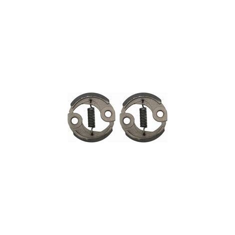 Kit Embrayage Aluminium 328mm Compatible TD33 TD40 TD48 TH34 TH43 TH48 TJ35E TJ45E - Lot de 2 Pièces (1/5)
