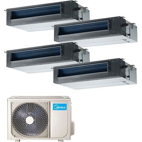 Climatizzatore Midea Canalizzato Quadri 12000+12000+12000+12000 M40-36FN8-Q R-32