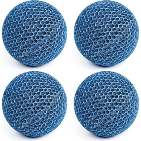 Set mit 4 wiederverwendbaren Absorptionsbällen für Schwimmbäder und Whirlpools, Schaumstoff- und Fettabsorber