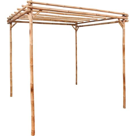Pergola Bambus 170×170×220 cm