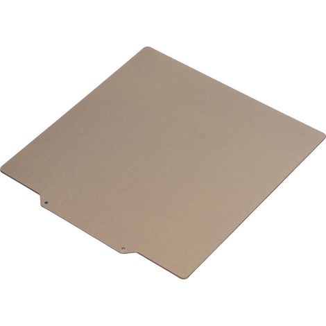 Plateau de construction flexible double face en PEO/PEI avec plateau chauffant et plaque magnétique flexible pour imprimante 3D Bambu Lab X1 P1P (1/5)