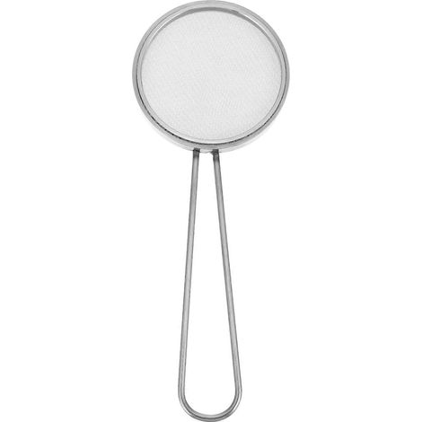 Tamis de laboratoire en acier inoxydable à mailles de 100 (100 mesh)-15X5.7CM-Silver