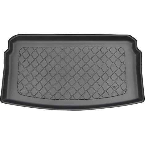 Tappetino/moquette per bagagliaio adatto a Volkswagen Polo VI 2G AW HB 5D 17 - bagagliaio inferiore (1/5)
