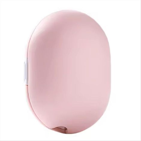 UV-Desinfektionsbox für Zahnbürstenköpfe (ohne Bohren), tragbarer, per USB aufladbarer Sterilisator, rosa Zahnbürstenhalter (1/5)