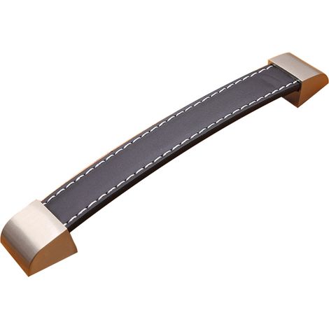 PU Leather Luggage Cabinet Wardrobe Drawer Pull Handle Furniture Knob Fitting (160mm) (1/3)