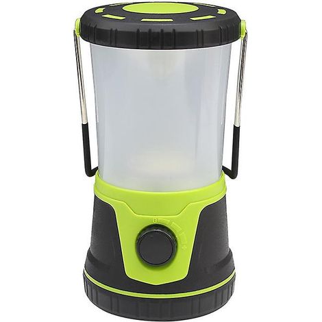 Wiederaufladbare oder batteriebetriebene LED-Campinglaterne, Campinglampe mit abnehmbarer Taschenlampenkombination, tragbare Outdoor-Laterne zum Wandern, Hurrikane (1/4)