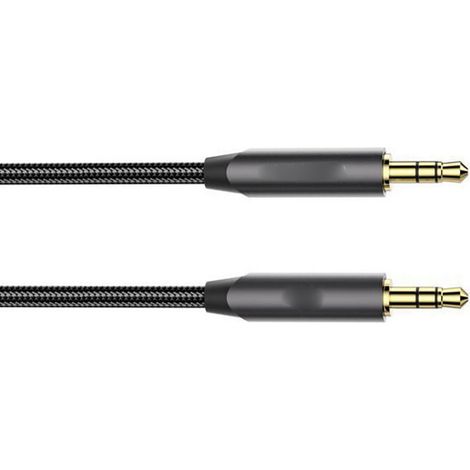 Câble audio pour téléphone, transmission de signal stable, son clair, résistant à l'oxydation, câble stéréo AUX pour voiture (1/5)