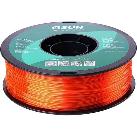 eSUN PETG Filament 1.75mm 1000g Solid Orange