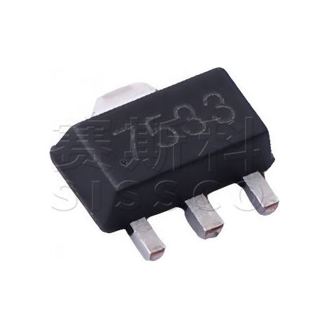 Elektronisches Bauteil LDO-Linearregler 3,3 V 300 mA, SOT-89-3 Gehäuse Changdian/Changjing CJ7533S, 5 Stück geliefert.
