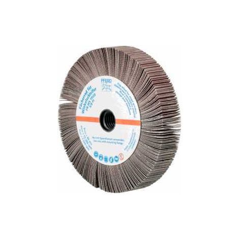 PFERD TOOLS Lamellenschleifrad für Winkelschleifer FR WS Ø 115x20mm 5/8-11 A320 universelle Anwendung 2 Stk (1/2)