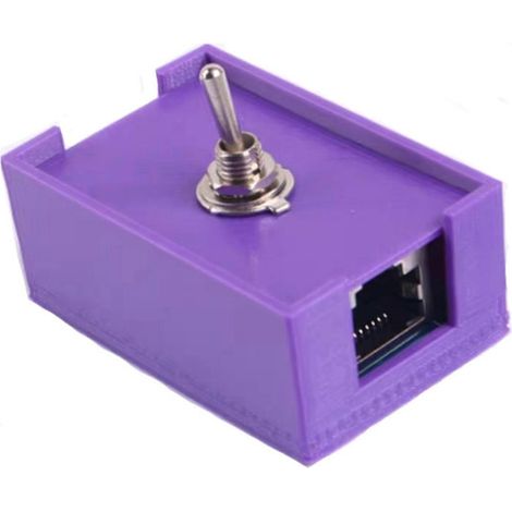 Commutateur Ethernet RJ45 avec commutateur de contrôle à paires torsadées, protecteur de surtension et isolation physique, adapté aux bureaux à domicile, aux salles de serveurs et aux applications mul (1/5)
