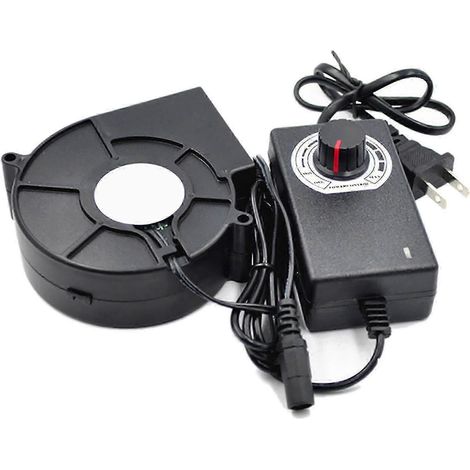 Ventilateur de 97 mm x 33 mm avec variateur de vitesse, haute puissance, compatible avec les hottes de cuisine, alimentation secteur compatible avec le modèle 9733 DIY. (1/5)