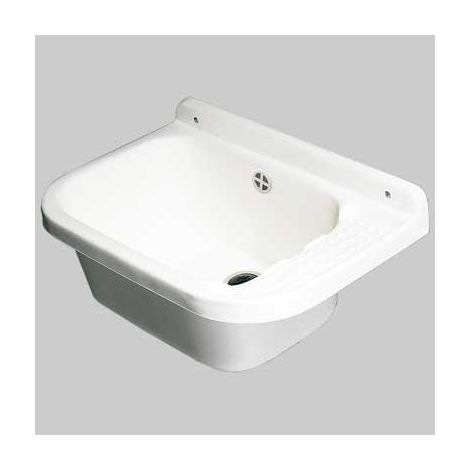PILOZZO IN ABS C/SIFONE E TP  60x39x25     MADE IN ITALY