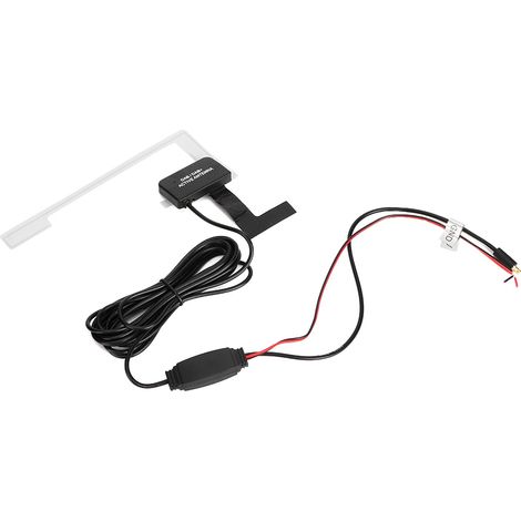 Radio numérique DAB antenne patch cachée autocollante 3 m MCX 20 dB 12 V (1/5)
