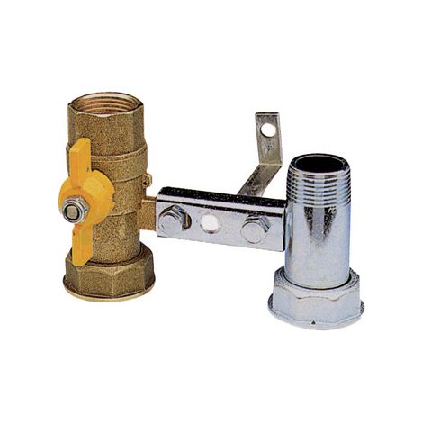 MENSOLA PER CONTATORE GAS C/RUBINETTO- 3/4 x 11/4- FERRA- pezzi 1