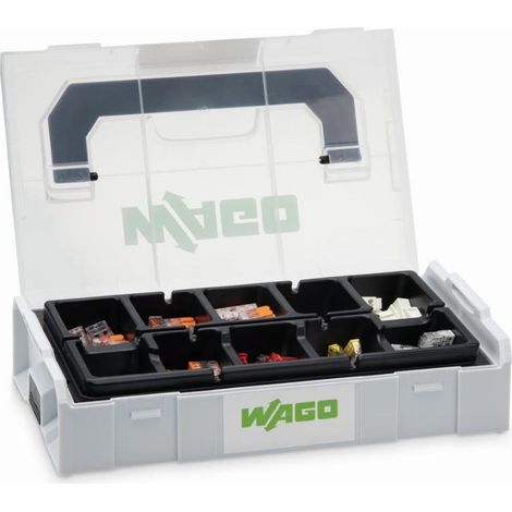 Wago – Kit de bornes de raccordement 0,5-6 mm² – 40 pièces 2273, 30 pièces 221, 15 pièces 224 – 887960 (1/3)