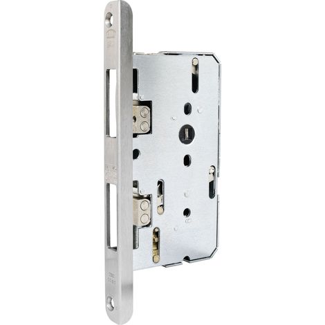 Fluchttürtreibriegel 2390 für 23er-Serie, links, DM 80, Winkelstulp, Edelstahl