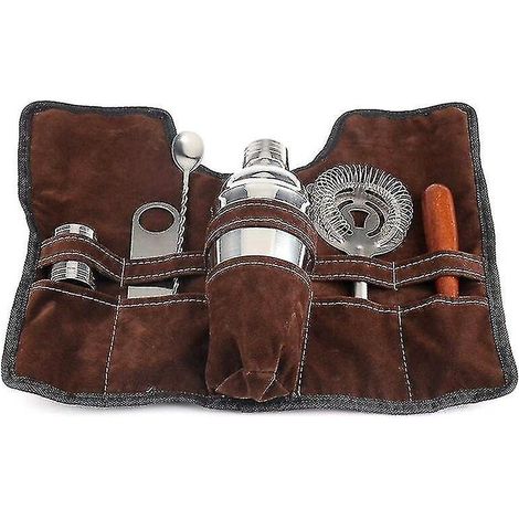 Cocktailshaker-Set aus Edelstahl für Barkeeper, inklusive Schneebesen und Barzubehör für Partys  350 ml