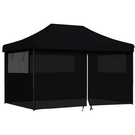 Maison Exclusive - Partyzelt Faltbar Pop-Up mit 4 Seitenteilen Sc