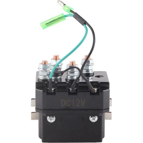 Contactor of winch for ATV UTV Relay solenoid 1500-5000 lb Protection system electric simple installation (1/5)
