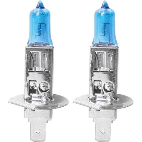 H1 coppia di lampadine per auto extreme xenon 12 V 55W luce fredda (1/2)