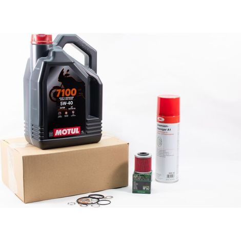 Kit Entretien Vidange Standard pour APRILIA RS 125 de 2017 à 2023 - MOTUL 7100 5w40 4L