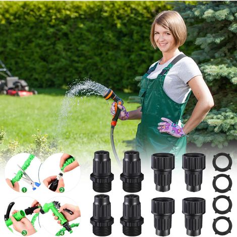 Kit de rparation pour tuyau darrosage extensible cne D (1/5)