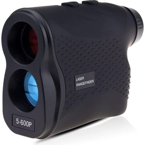 Télémètre laser 600 m, télescope, télémètre portable HD, compteur de vitesse (1/5)