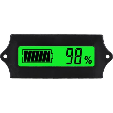 GY-6G LCD-Voltmeter für 12-84V-Batterien mit Lichtalarm (grüne Anzeige) (1/5)